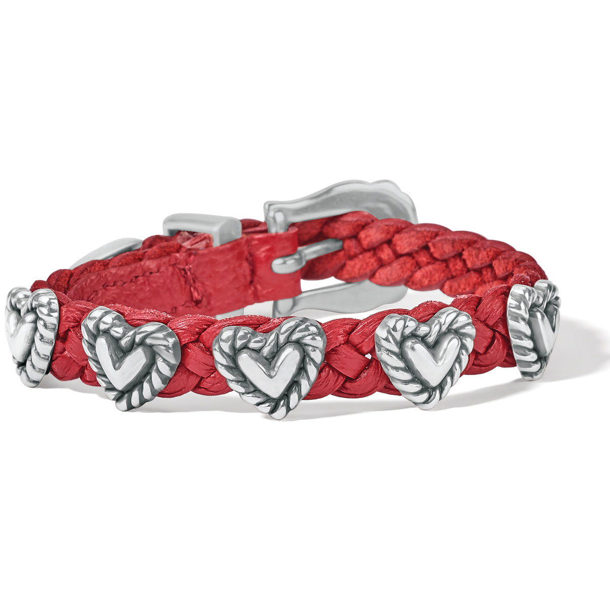 3/8 Roped Heart Braid Bandit Bracelet