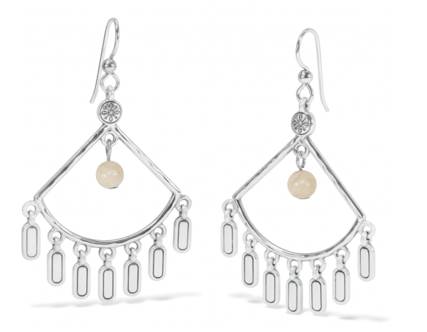 Marrakesh Neutral French Wire Earrings