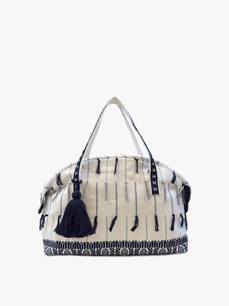 Felicia Cotton Tassel • Weekender Bag