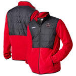 2022 National Champions Basin Butte Fleece Full-Zip Jacket • Red