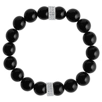 Meridian Petite Stretch Bracelet • Black