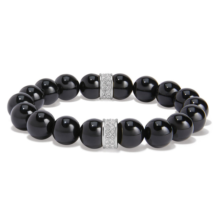 Meridian Petite Stretch Bracelet • Black