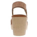 Clue 12 Wedge Sandal • Taupe Suede