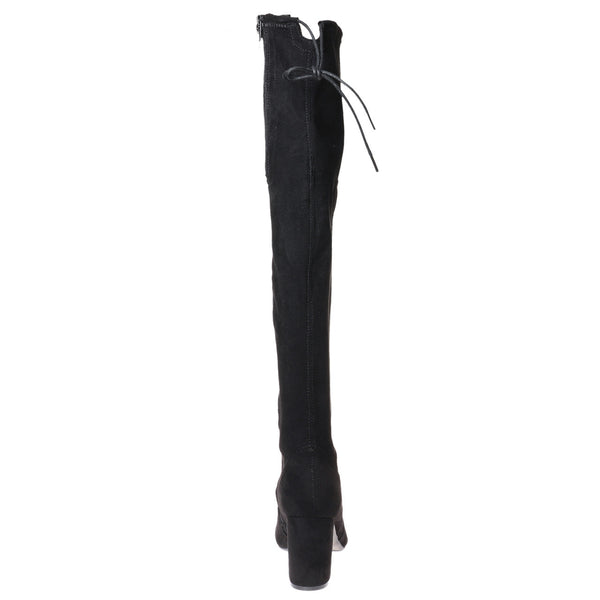 Alessa Knee High Boot • Black