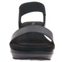 Chantal 21 Mid Wedge Stack • Black