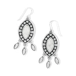 Pebble Dot Dream Howlite French Wire Earrings