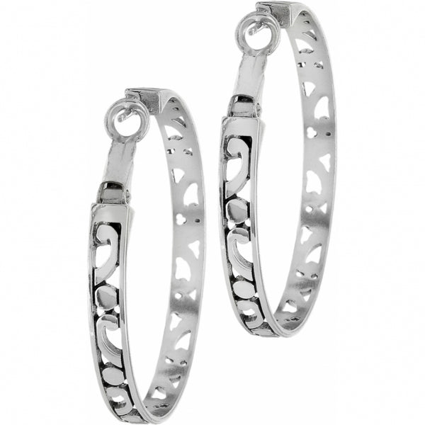 Contempo Large Hoop Earrings