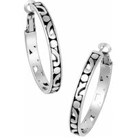 Contempo Medium Hoop Earrings