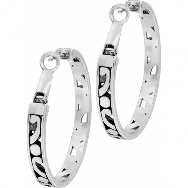 Contempo Medium Hoop Earrings