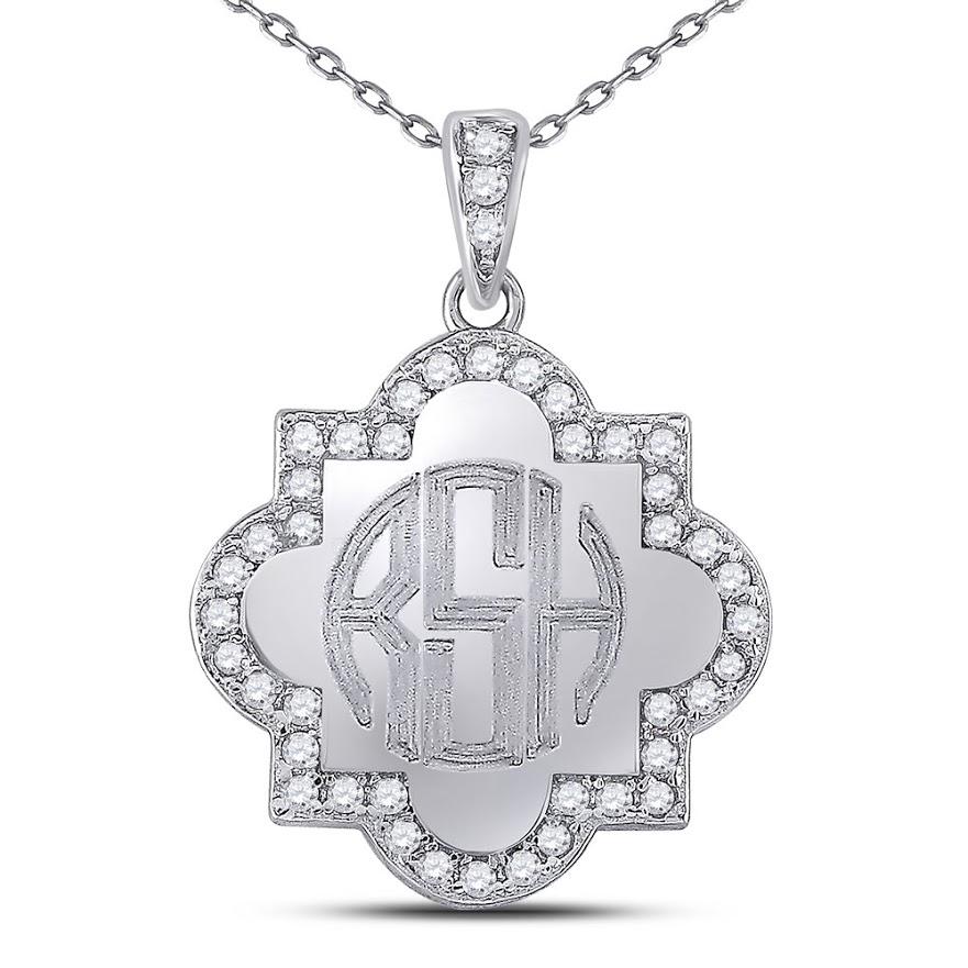 Sterling Silver Quatrefoil Necklace