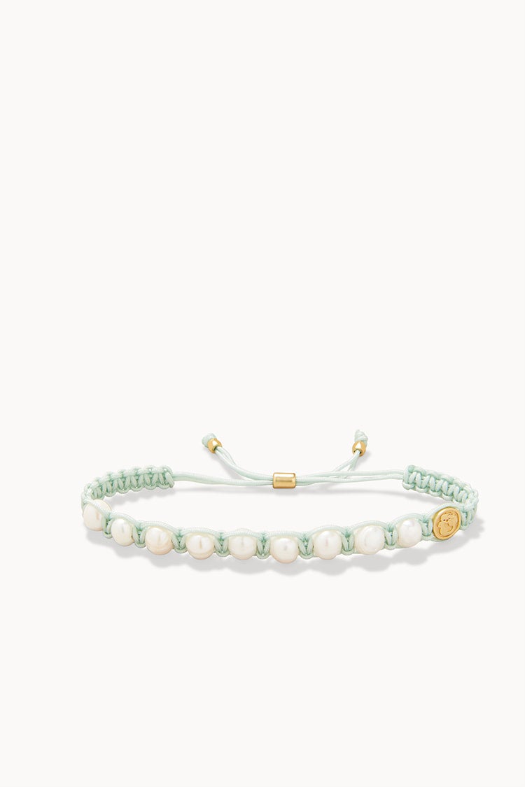 Friendship Bracelet • Sea Foam + Pearl