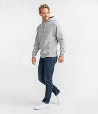 Double Face Fleece Hoodie • Heather Grey