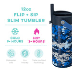 Swig Life™ Flip + Sip Slim Tumbler - 20oz