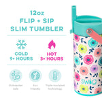 Swig Life™ Flip + Sip Slim Tumbler • 12oz