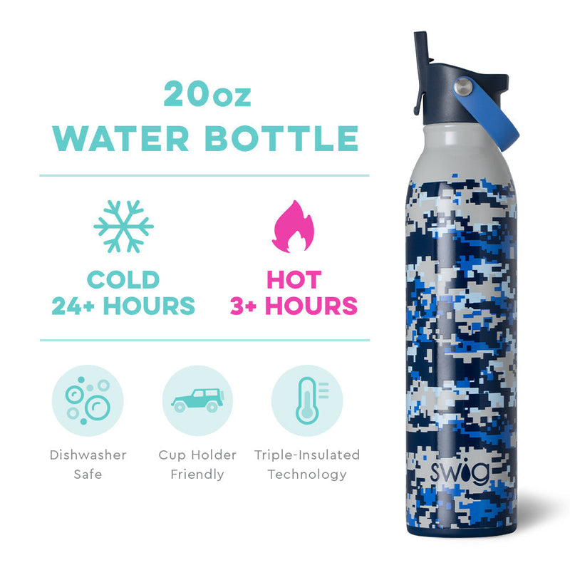 Swig 20 oz Confetti Flip + Sip Water Bottle