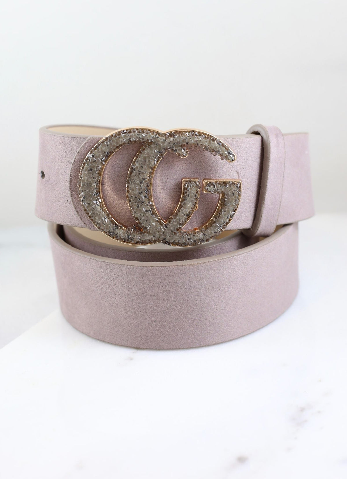 Delie Belt with Glitter Buckle