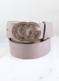 Delie Belt with Glitter Buckle